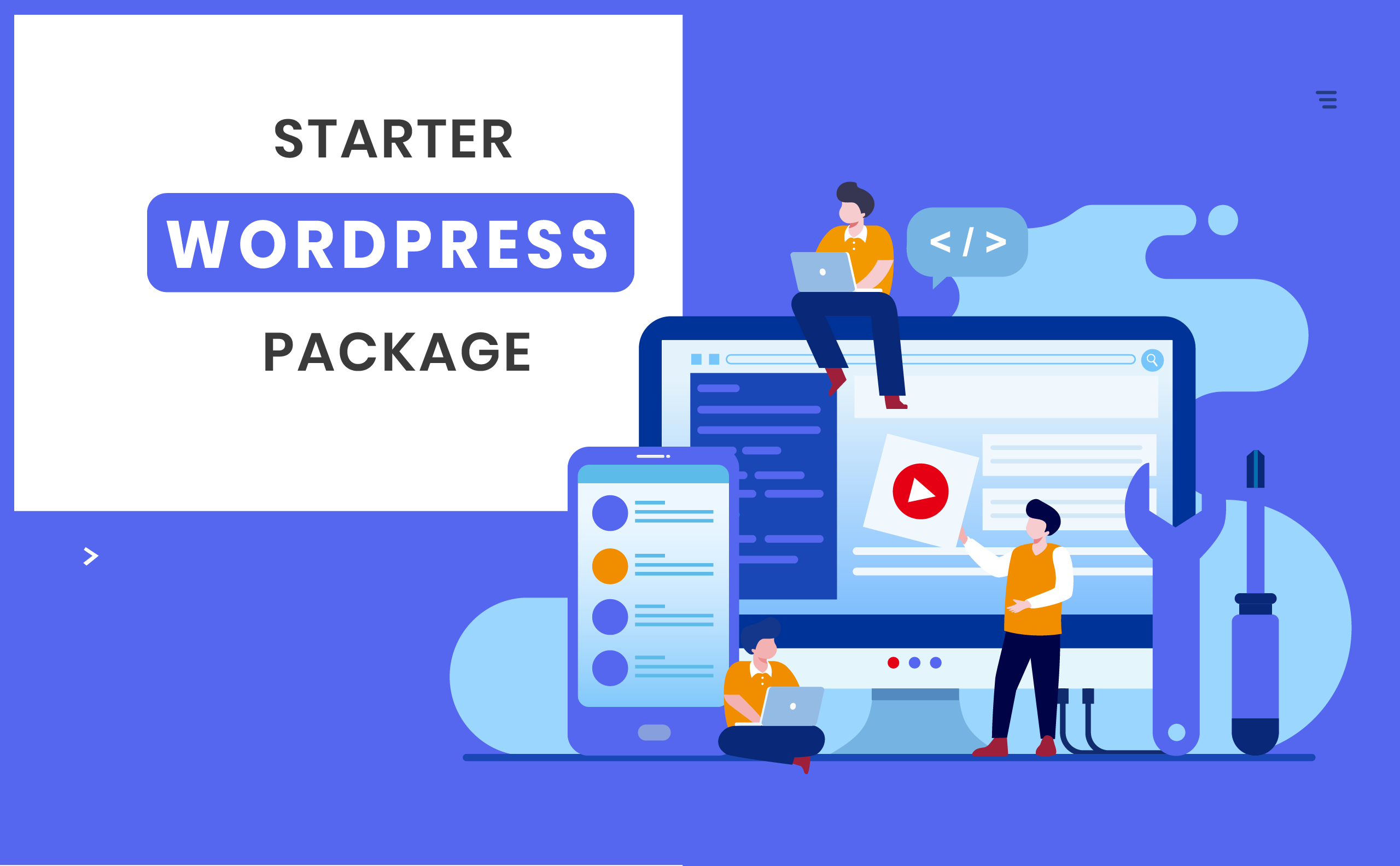 Entry-Level WordPress Package